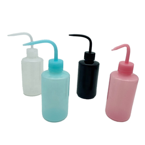 Plastic <b>Squeeze</b> Wash <b>Bottle</b> Lab Water Rinse Squirt <b>Bottle</b> for Tattoo Eyelash Cleaning PMU Use - Product Image 2