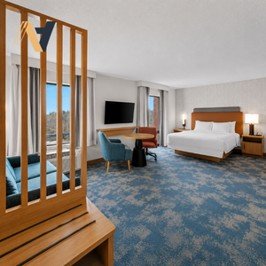Muebles de Habitación de la Marca Signature Hampton Inn Diseñados para la Comodidad en el Sector Hotelero con Madera Sintética y Superficies Decorativas - Product Image 1