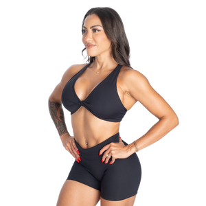 คอร์ทวิสท์ เรเวอร์ซิเบิล ไฮซัพพอร์ท เบดดี ไมช์ พริ้นท์ โยคะ บรา - Product Image 6