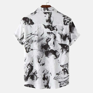 Chemises hawaïennes pour hommes à imprimé floral tropical, parfaites pour les vacances, les sorties décontractées et les tenues de plage - Product Image 2
