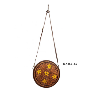 Western Tooling Carving Crossbody Bag <b>Women</b> Round Bag Purses and Handbags <b>Women's</b> Shoulder Bag Handbags for <b>Women</b> - Product Image 3