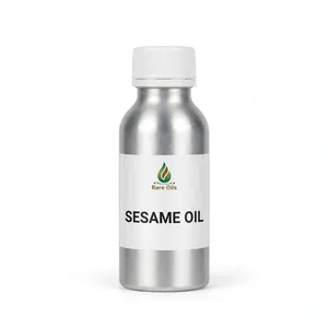 Huile de Sésame 100% Pure et Naturelle RARE HANU, Pressée à Froid, Huile Végétale pour Massage, Soins de la Peau et des Cheveux - Product Image 1