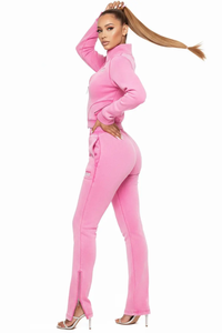Conjuntos de Moda Primavera 2026, Ropa para Mujer, Top Corto, Conjunto de Dos Piezas, Ropa de Manga Larga, Conjunto de Pantalones de Dos Piezas - Product Image 2