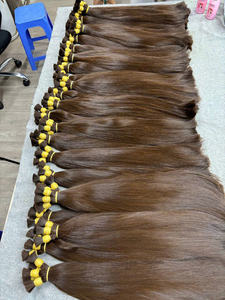 Proveedor de Cabello al por Mayor, Cabello Humano Virgen sin Procesar a Granel en Textura Lisa Natural - Product Image 2