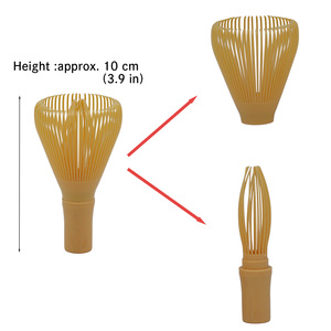 Ensemble de fouets à matcha en bambou de qualité supérieure, de classe prestigieuse, japonais, démontables, simples et hygiéniques, 4 couleurs, rose - Product Image 6