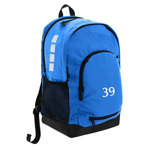 Uniforme de Fútbol Personalizado TRENDION APPARELS, Conjunto de Camiseta, Pantalones Cortos, Calcetines, Chaleco de Entrenamiento, Gorra, Sudadera con Capucha y Mochila, en Poliéster Azul Transpirable - Product Image 5
