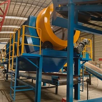 Kommunale Abfallsortieranlage MSW Deponie Müllrecycling und -behandlungsausrüstung 300-500 TPD CE-Zertifiziert