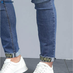 Mens Winter Streetwear Straight Fit <b>Stretch</b> <b>Denim</b> Jeans Pant Casual Comfortable Daily Wear Washed Cotton <b>Fabric</b> - Product Image 5