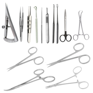 Juego de Instrumentos Quirúrgicos para Blefaroplastia de 14 Piezas, Básico, para Cirugía de Párpados, Ojos, Nariz y Traqueotomía - Product Image 6