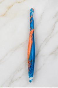 Imperial Crafted Home Handmade Resin <b>Crochet</b> <b>Hook</b> 3mm 15cm Soft Yarn Weaving Tool-Gift for Knitting Enthusiasts - Product Image 3
