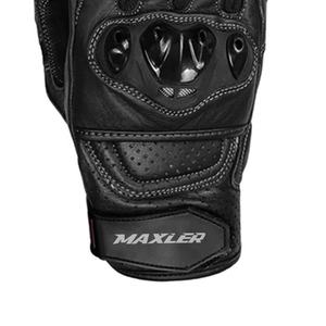 Gants de moto en cuir de qualité supérieure, à doigts entiers, imperméables, pour la conduite hivernale, avec doublure thermique, adhérence améliorée, compatibles avec les écrans tactiles - Product Image 5