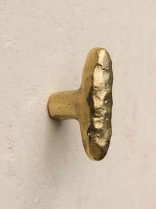Antique Style Brass <b>Wall</b> Hooks Premium Decorative Hangers For Bedroom Bathroom Kitchen Stylish Storage Organization Accessories - Product Image 1
