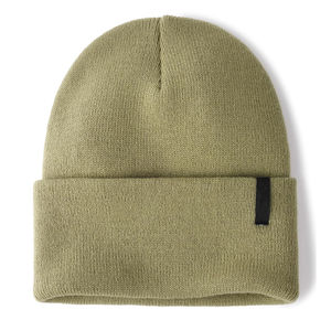 Gorro de punto de invierno para niños con diseño de forro polar para clima frío - Product Image 1