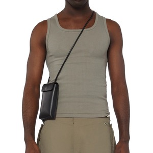 Débardeur pour homme en polyester 100% extensible et respirant de qualité supérieure avec options personnalisables pour l'entraînement et les tenues décontractées - Product Image 5
