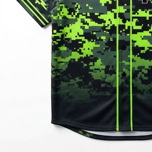 Camiseta de Béisbol con Camuflaje Digital Personalizada, Ropa Deportiva Transpirable de Malla, Ropa Urbana, MALUZA INDUSTRIES Gear - Product Image 2