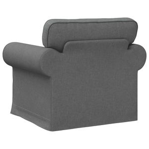 Sofá de tela para salón gris oscuro de 215 x 82 x 80 cm - Product Image 6