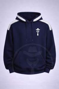 Conjunto Deportivo Azul Marino para Hombre, Sudadera con Capucha y Pantalones Jogger, Ropa Deportiva Informal para Entrenamiento y Gimnasio, Diseño Personalizado - Product Image 5