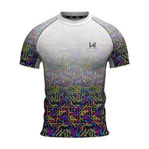 Maillot de sport pour homme Wear 4 Games, personnalisé avec logo frontal, léger, compressif, respirant, écologique, séchage rapide, hautement élastique - Product Image 2