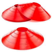 Conos de Entrenamiento de Plástico PE Flexibles y Duraderos, Equipo de Agilidad para Gimnasio, Discos Marcadores para Entrenamiento de Velocidad en Deportes al Aire Libre, Fútbol