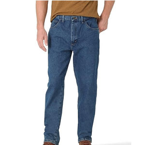 Pantalones Vaqueros de Último Diseño para Hombre, Ligeros, Rectos, Antiarrugas, de Algodón y Elastano, Estilo Formal, con Cierre de Cordón, Corte Regular - Product Image 6