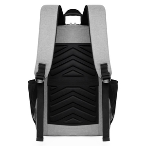 Unisex Oxford Travel <b>Backpack</b> Water Resistant Zipper Closure Adjustable Strap Large Capacity 36–55L Casual Style - Product Image 4