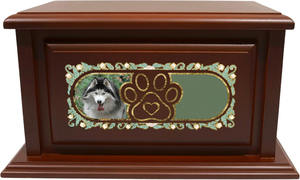 Urna de Madera para Cenizas de Mascotas, Urnas de Madera para Cenizas de Perros y Gatos, Urnas de Madera de Palisandro a Bajo Precio - Product Image 3