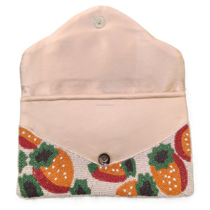 Fashion Designer Beaded Portable Evening Clutch <b>Handbag</b> Luxury Wedding Party Bridal High Quality Embroidery <b>Chain</b> Daily Use - Product Image 6