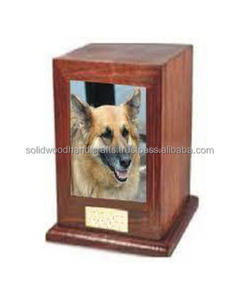 Cadre photo pour animaux de compagnie Urnes en bois Urnes funéraires faites à la main de haute qualité - Product Image 3
