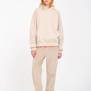 Sudadera con Capucha Extra Grande de Diseño Clásico para Mujer, Hombros Caídos, Tejido Grueso de Poliéster/Algodón, Ropa de Invierno con Logotipo Frontal - Product Image 3