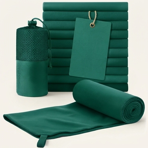 Toalla Deportiva de Microfibra de Secado Rápido con Bolsa con Cordón - Product Image 2