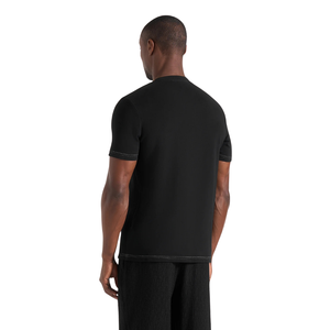 Mens O Neck Short Sleeve T <b>Shirt</b> Chest Patch Detail Contrast Stitching Regular Fit Casual Wholesale Custom OEM Cotton Jersey Tee - Product Image 2