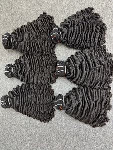 2024 nueva textura Natural crudo birmano rizado vendedores de cabello de alta calidad birmano rizado extensiones de cabello virgen - Product Image 2