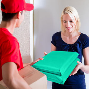 Bolsas de Poliéster Ecológicas Impermeables Verdes en Oferta, Bolsas de Envío de Plástico Autoadhesivas para Logística de Pequeñas Empresas - Product Image 3