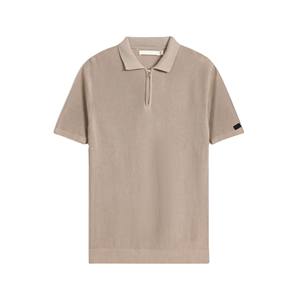 Polo zippé sur mesure pour homme, manches courtes, style moderne décontracté, streetwear respirant, haut tendance été - Product Image 3