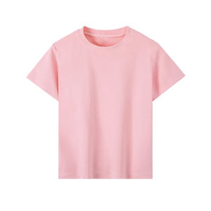 เสื้อยืดเด็กผู้หญิงผ้าฝ้าย เสื้อเด็กผู้ชายลายการ์ตูนฤดูร้อน เสื้อยืดเด็กน้ำหนัก 180 กรัม - Product Image 1