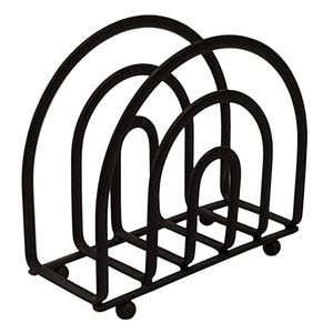 Porte-serviettes classique en métal forgé pour une présentation élégante à table, décoration de cuisine et organisation des serviettes de restaurant - Product Image 2