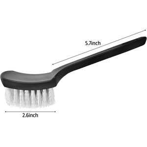 Spazzole Bianche Semplici e Pratiche per la Pulizia di Tappeti Auto e Tappetini Domestici - Product Image 4
