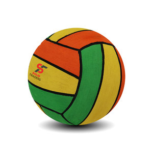 Ballon de volley-ball professionnel Solid Trader, série High Bounce, matière douce au toucher, excellente rétention d'air, forme parfaite, équilibré - Product Image 1