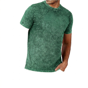 T-shirt homme 100% coton, écologique, séchage rapide, effet délavé, durable, respirant, anti-plis, fabrication écoresponsable. - Product Image 1