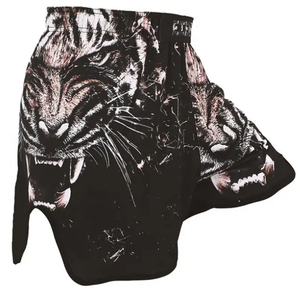 Shorts de sport imprimé tigre pour hommes, séchage rapide, coupe régulière, polyester respirant, léger, entraînement, gym, fitness, sport - Product Image 4