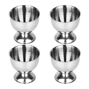 ชามไอศกรีมสแตนเลสตกแต่งพร้อมช้อน จานขนมหวานโลหะ - Product Image 4