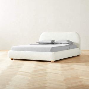 Modern Bedroom Indoor Furniture Customized Classic Home Upholstered <b>Bed</b> - Product Image 3
