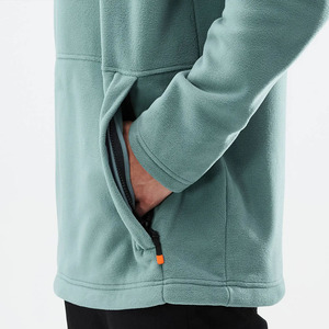 Sweat-shirt à capuche oversize pour homme en molleton uni décontracté à manches longues tricoté 100% coton anti-plis 400g Automne - Product Image 5