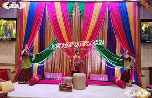 ม่านฉากหลังงานแต่งที่มีสีสันสวยงาม,ม่านฉากหลังสำหรับงานแต่ง - Product Image 2