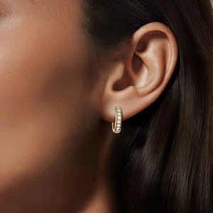 Boucles d'oreilles clous en diamant de laboratoire taille brillant rond pour femme, couleur D, certifiées IGI, classiques pour le quotidien - Product Image 2