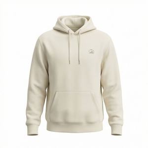 Sudadera con capucha lisa con cremallera al por mayor, de algodón y poliéster, forro polar, ropa en blanco, logotipo personalizado, marca privada, color personalizado a granel - Product Image 1