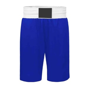 Wholesale High Quality <b>Men's</b> Boxing <b>Trunks</b> Custom OEM Service Breathable 100% Polyester & Silk All Seasons - Product Image 1