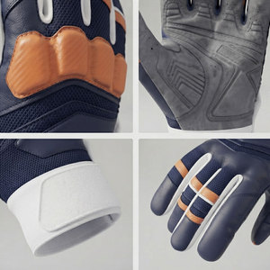Service OEM, gants de frappe de baseball les plus vendus, protection ultime des mains, fermeture à velcro, gants de frappe en cuir durables - Product Image 3
