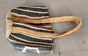 High Demand Braided <b>jute</b> promotional <b>bags</b> with two handle & cotton lining best for beach <b>shopping</b> <b>bags</b> eco friendly <b>jute</b> <b>bags</b> - Product Image 3