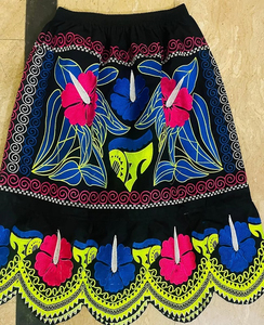 Faldas de Verano para Mujer, Estilo Micronesio Vintage, Bordadas en Algodón, Diseño Único Isleño, Ajustadas, Teñidas en Color Liso - Product Image 5